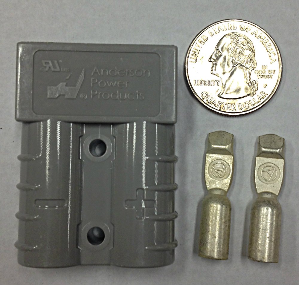 Anderson Power Products Connector - High Quality Electrical Wire and Cable Connector for Solar Panels, EV Charging, and Industrial Applications