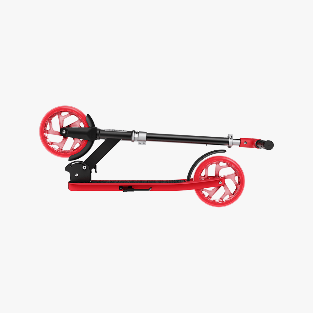 Hex Big Wheel Kick Scooter for Kids & Adults - 3 Wheel Stunt Scooter with LED Lights - Outdoor & Indoor Riding Fun for Commuting, Tricks & Neighborhood Adventures