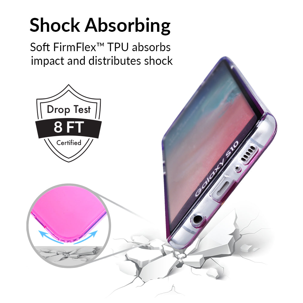 Violet Ombre Samsung Phone Case - Trendy Gradient Color Protective Cover for Samsung Galaxy S21/S20/Note 20 - Perfect for Everyday Use, Travel & Fashion Accessories