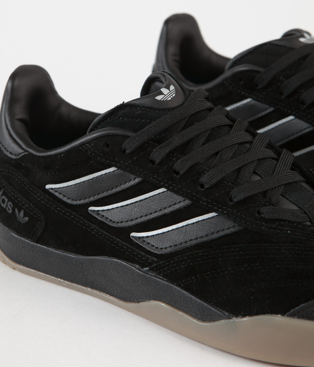 Adidas Copa Nationale Soccer Cleats - Core Black / Silver Metallic / Gum M2 - Perfect for Football Matches & Training Sessions