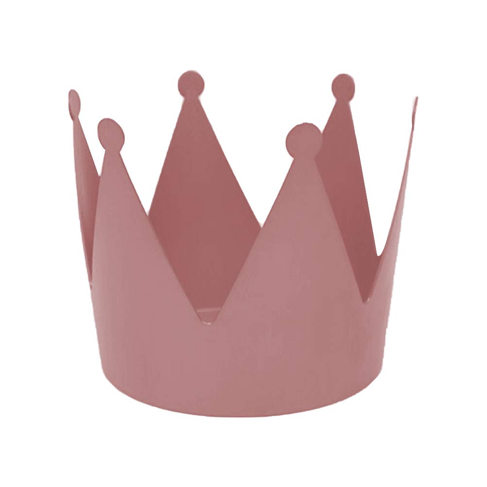INOOMP 1PC Elegant Rose Gold Crown-Shaped Gift Box - Waterproof Metal Texture Wedding & Valentine's Day Present Packaging | Perfect for Jewelry, Rings, Proposal Gifts & Special Occasions