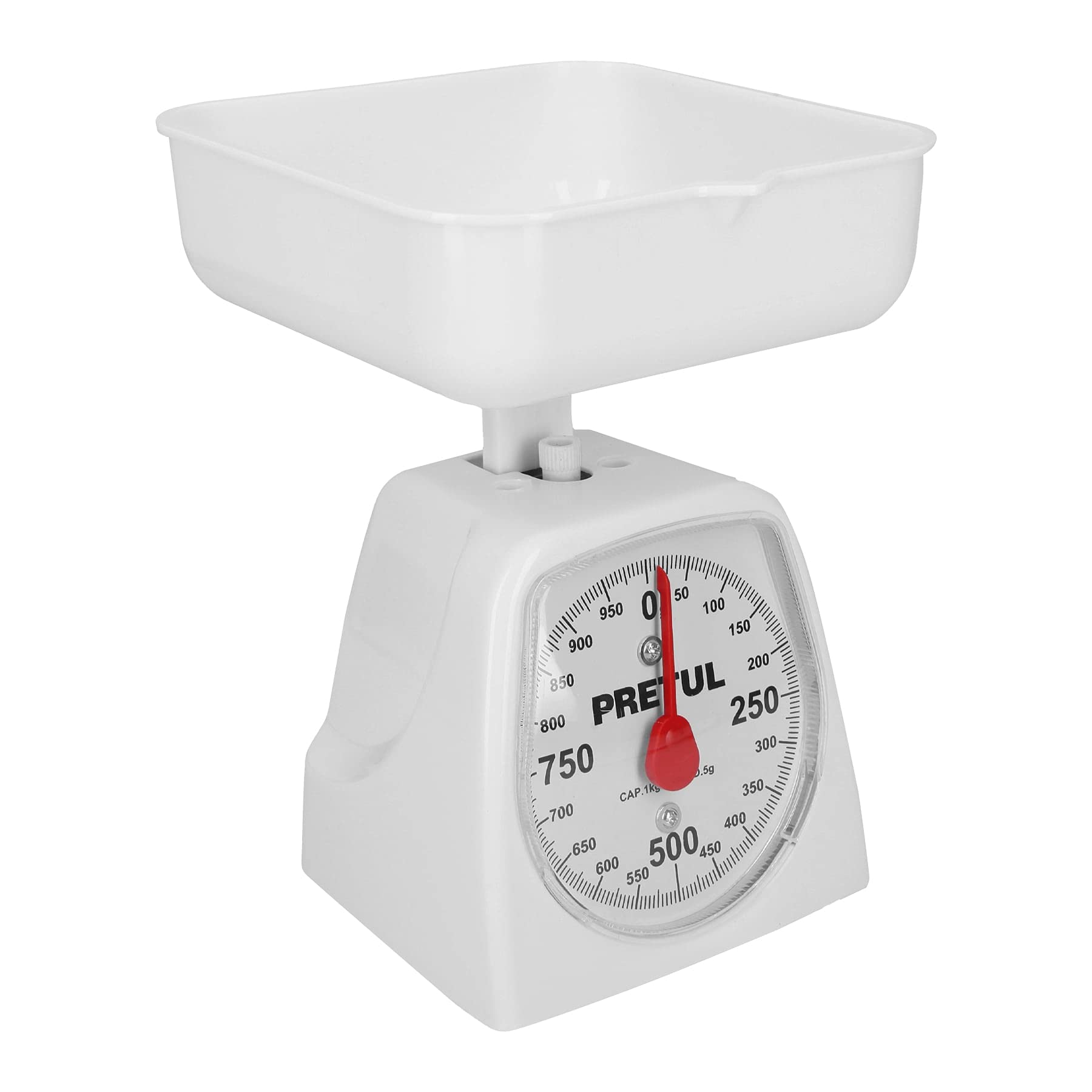 Precision Digital Mechanical Kitchen Scale 1kg (2.2 lbs) - Perfect for Baking, Cooking, and Portion Control - Compact Food Scale for Home & Professional Use