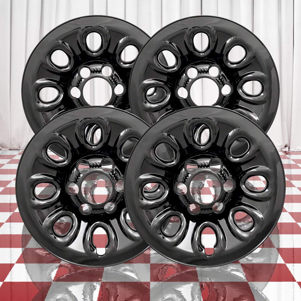 4PCS Gloss Black 17