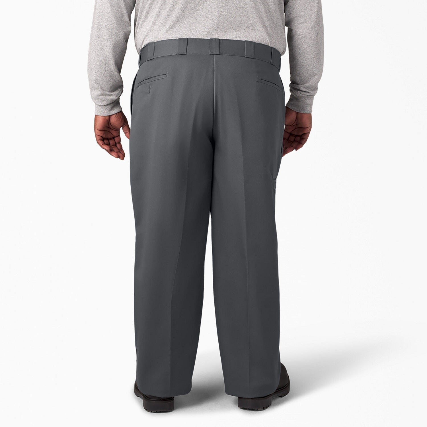 Dickies Men's Loose Fit Twill Double Knee Work Pants - Durable & Comfortable for Construction, Carpentry & Outdoor Jobs