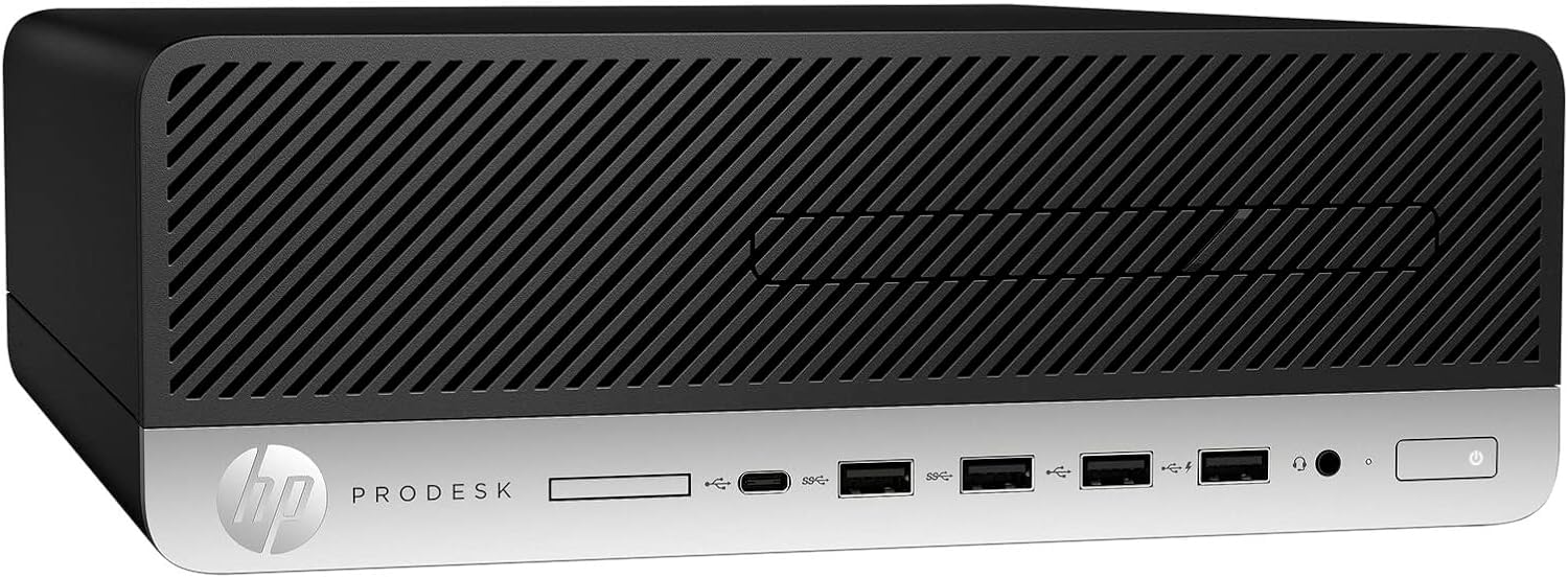 Renewed HP ProDesk 600 G5 SFF Business Desktop PC - Intel Core i5-9500 3.0GHz, 16GB RAM, 512GB SSD, WiFi, Bluetooth, Windows 11 Pro (Includes Keyboard & Mouse) | Perfect for Office Work, Home Computing & Small Business Use