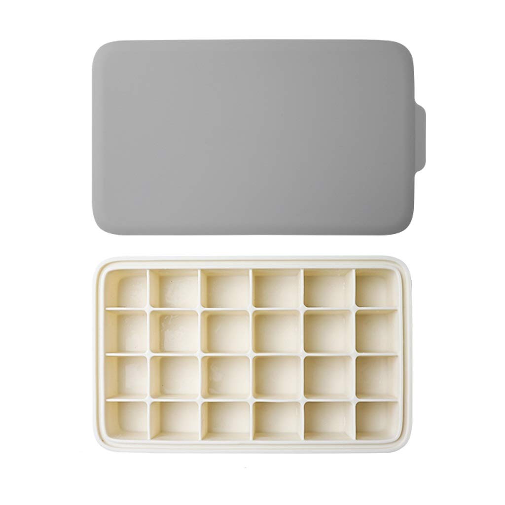 WENMENG2021 Silicone Ice Cube Trays with Lids - 4 Pack Reusable Ice Cube Molds with Airtight Locking Storage Container, BPA Free for Cocktails, Whiskey, Smoothies & Chilled Drinks - Perfect for Home Bars, Parties & Outdoor Picnics (Color: C)