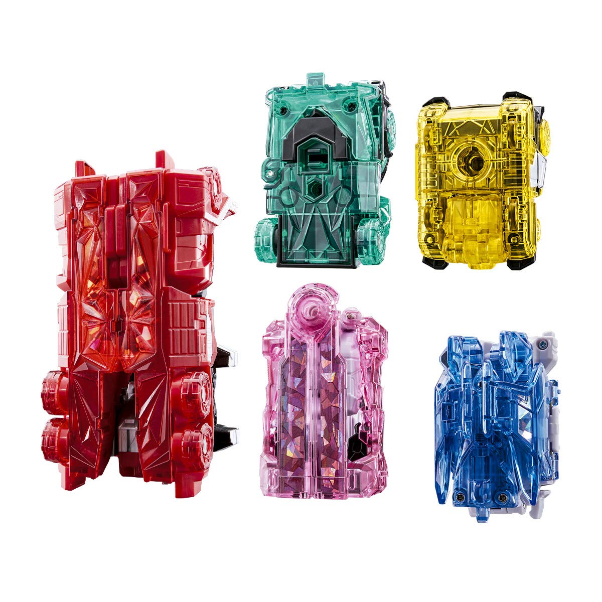 Bandai Mashin Sentai Kiramager Robot Series 01 Mashin Gattai DX Kiramaizin Set - Super Sentai Action Figure Toy for Kids & Collectors - Perfect for Playtime, Display & Anime Fans