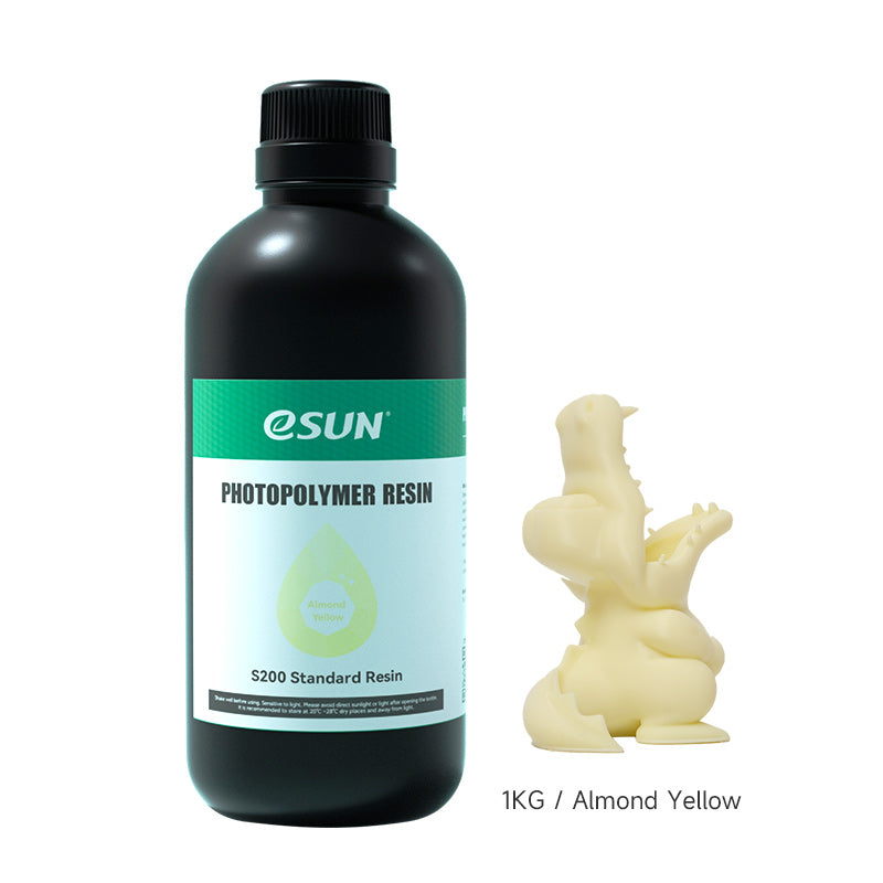 ESUN S200 Standard 3D Printer Resin 1kg - High Precision, Smooth Finish, Multiple Colors for LCD/DLP Printers - Ideal for Miniatures, Jewelry, and Prototyping