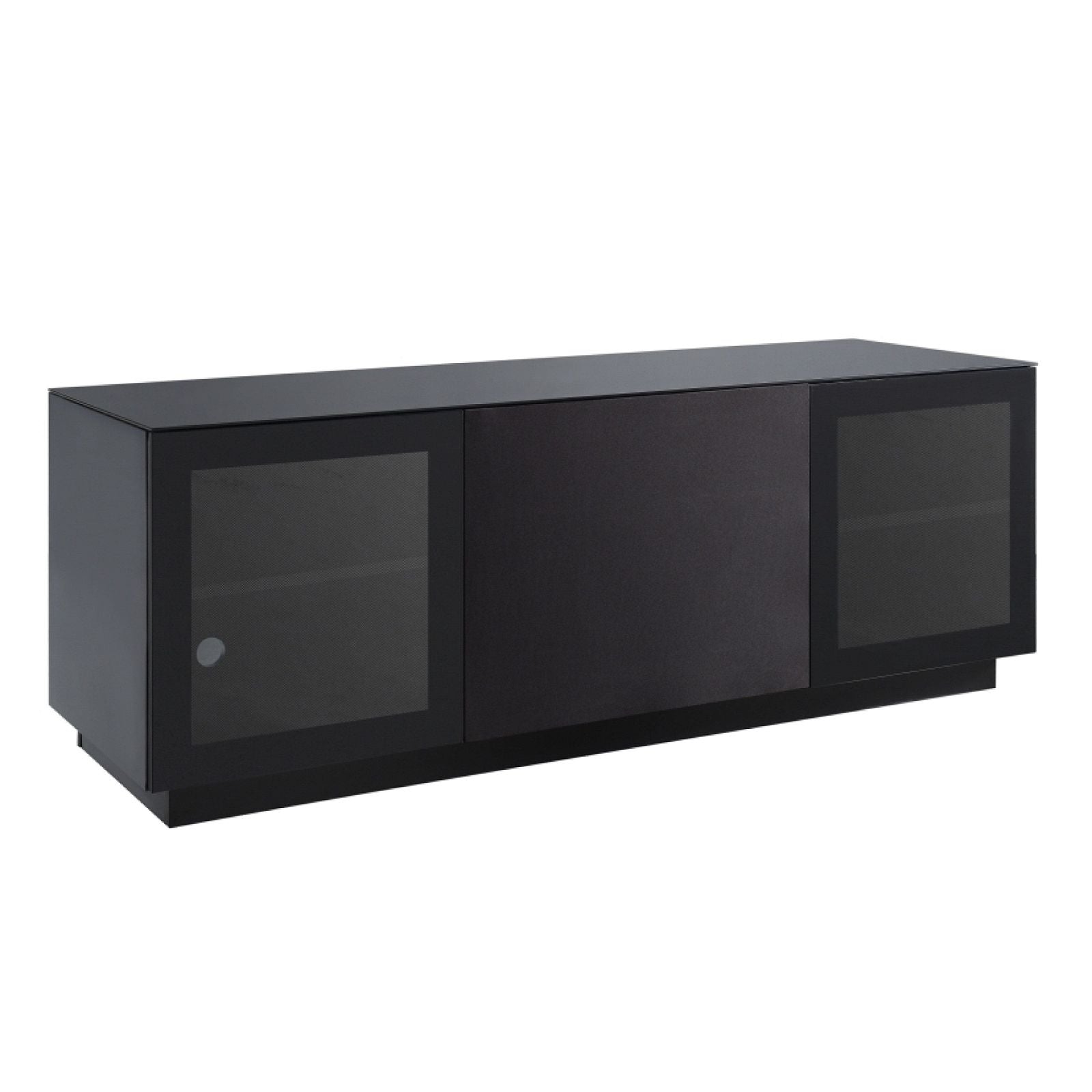 Tauris PLATINUM 180cm Black Home Theater TV Stand with Storage - Perfect for Living Room Entertainment Systems & Home Theater Setups