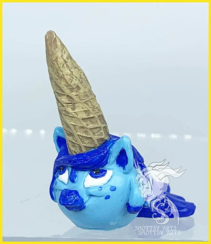 Mythical Munchies Unicorn Cone Ring Holder - Cute Desk Organizer for Jewelry, Keys & Small Items - Perfect for Bedroom, Bathroom & Office Decor