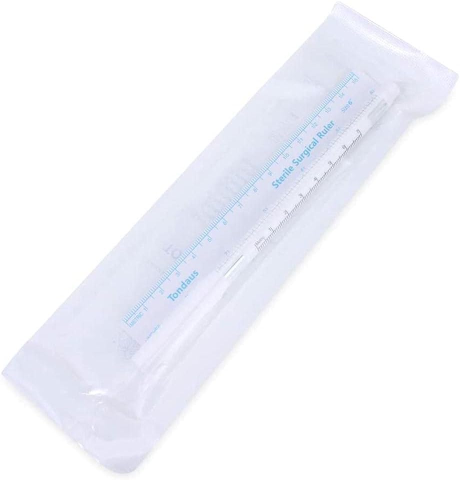 White Tattoo Marker Pen with Ruler - Eyebrow & Lip Tattoo Kit for Beauty Care