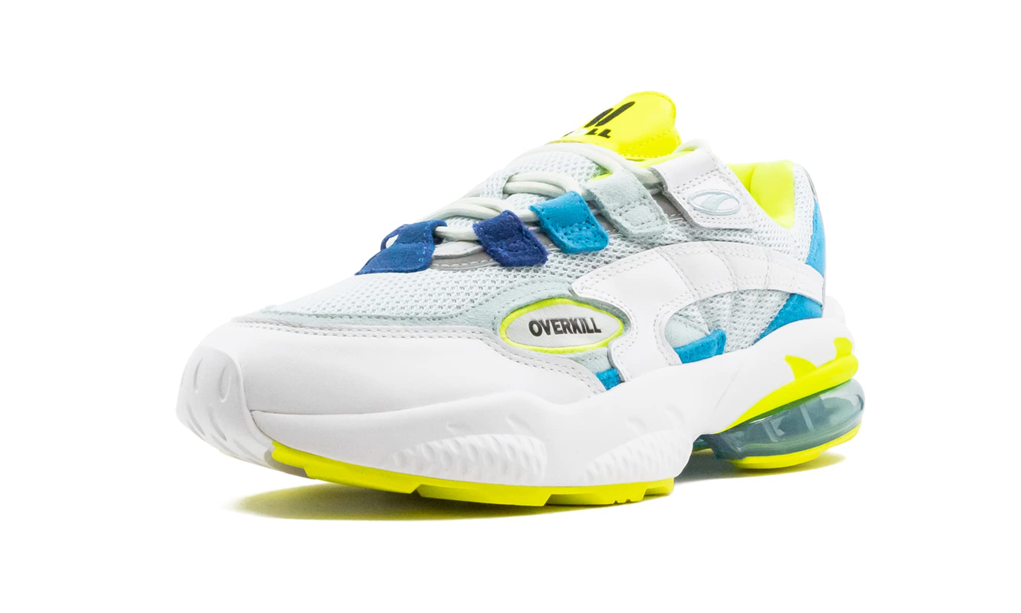 PUMA Men's Cell Venom X Overkill Sneakers - Blue White Yellow Athletic Casual Shoes for Running & Gym Workouts | Comfortable Lace-Up Walking Shoes for Men