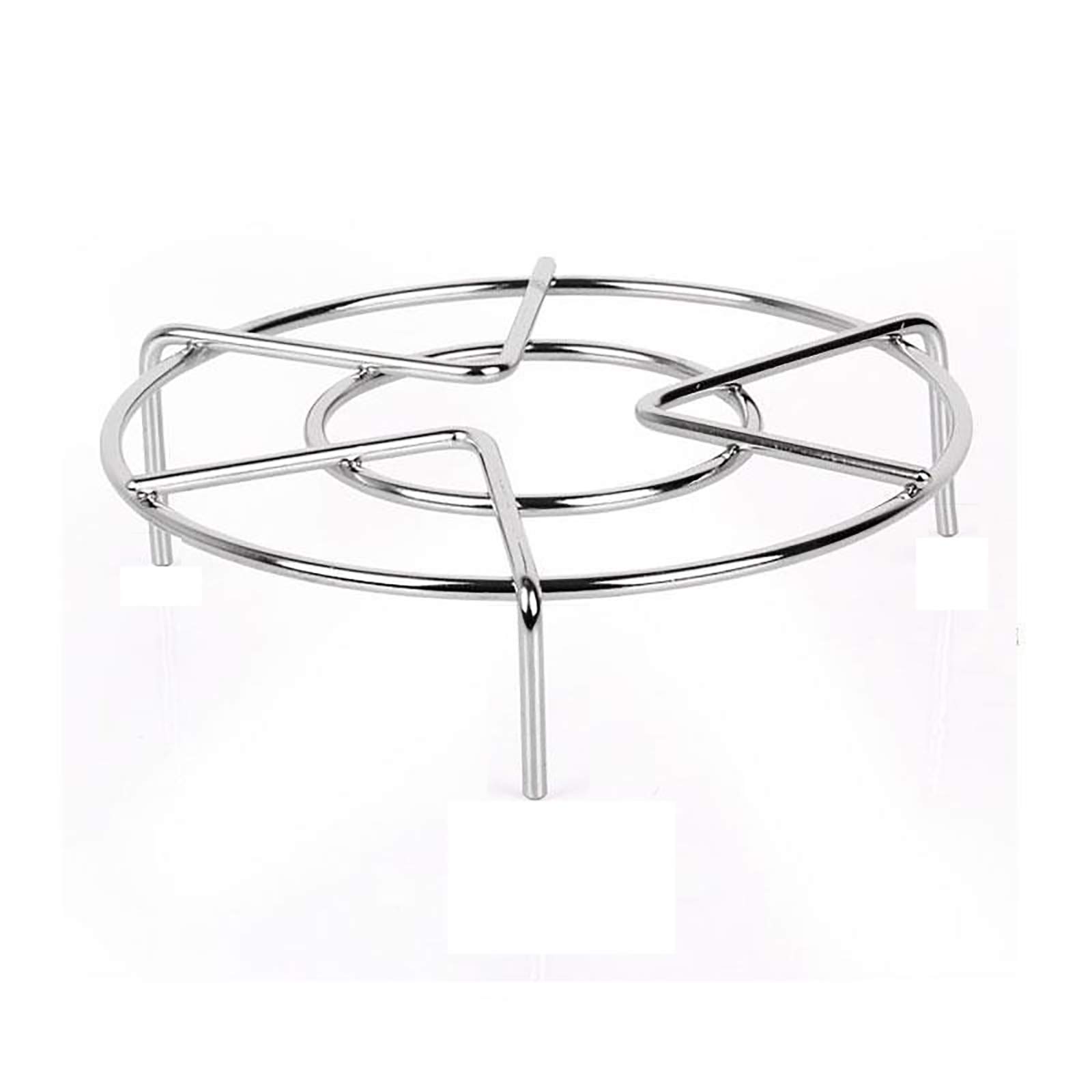 Stainless Steel Steamer Rack Stand - Heavy Duty Multi-Function Steamer Basket for Cooking, 5.9