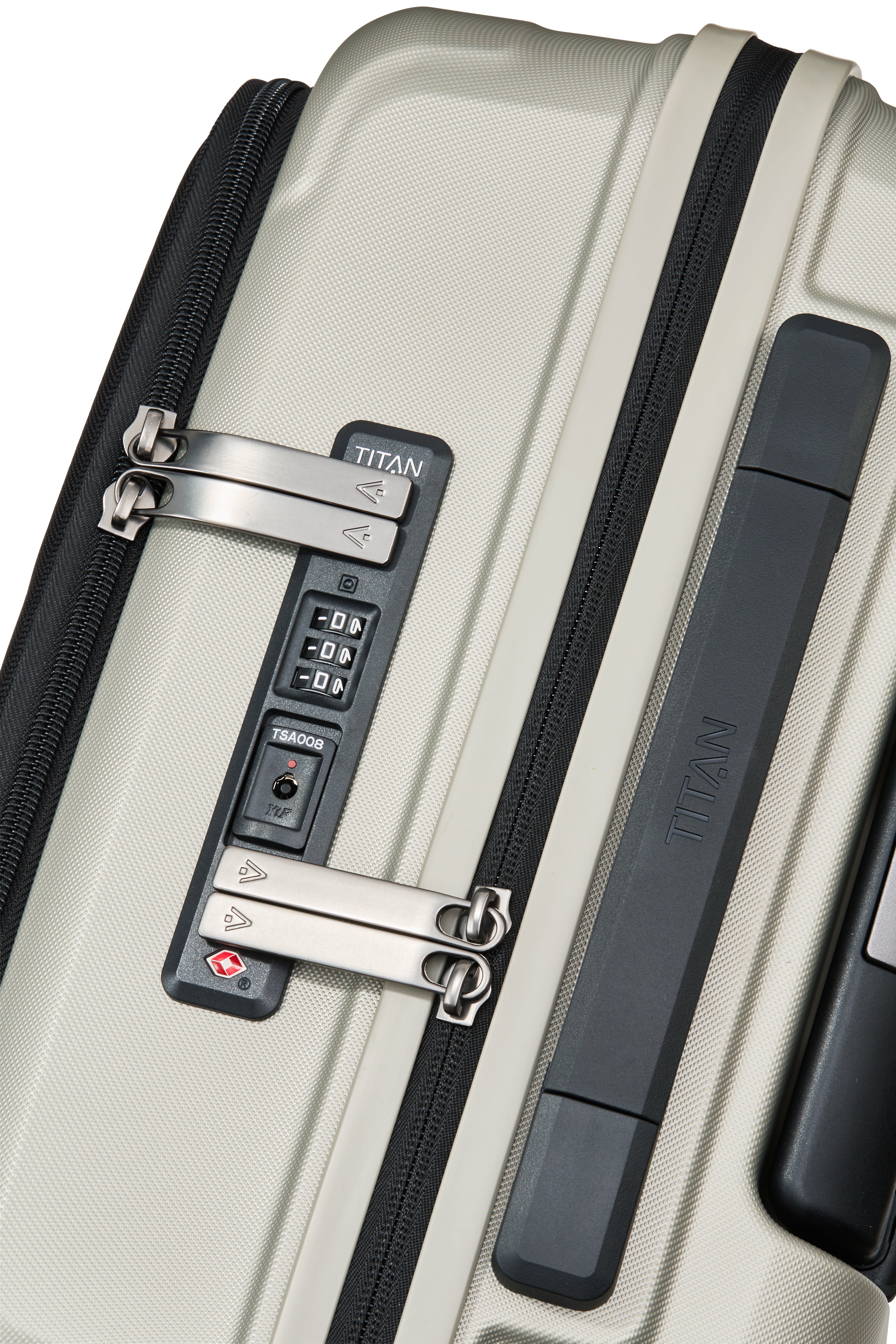 Titan LITRON Trolley S Carry On Luggage with Front Pocket - Lightweight Expandable Suitcase for Business Travel & Weekend Getaways
