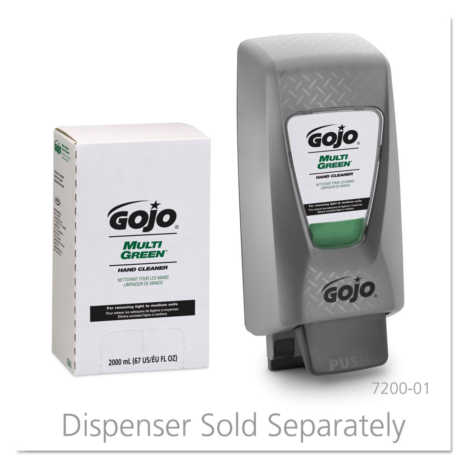 Gojo® Multi Green Hand Cleaner - Natural, Non-Toxic & Eco-Friendly Hand Soap for Mechanics, Gardeners & DIY Enthusiasts | Perfect for Garage, Workshop & Outdoor Use