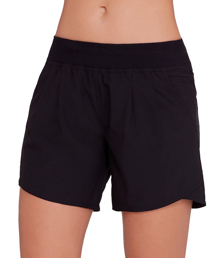 Calvin Klein Women's Pull-On Workout Athletic Shorts - Black, XS | Comfortable & Stylish for Gym, Running, Yoga & Lounge Wear