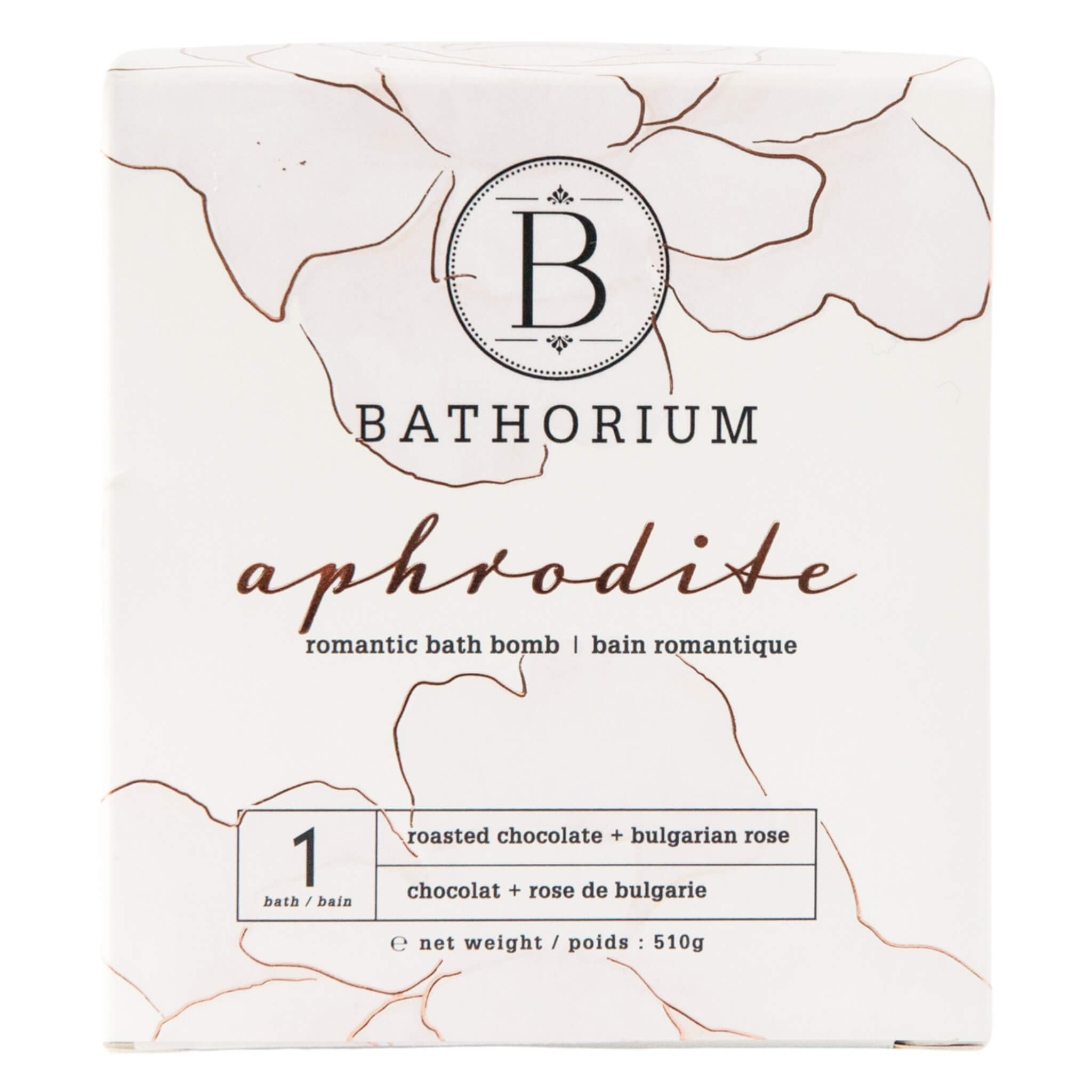 Luxury Bath Bomb Aphrodite - Handmade Spa Gift for Relaxation & Self Care - Perfect for Valentine's Day, Birthday & Anniversary Gifts