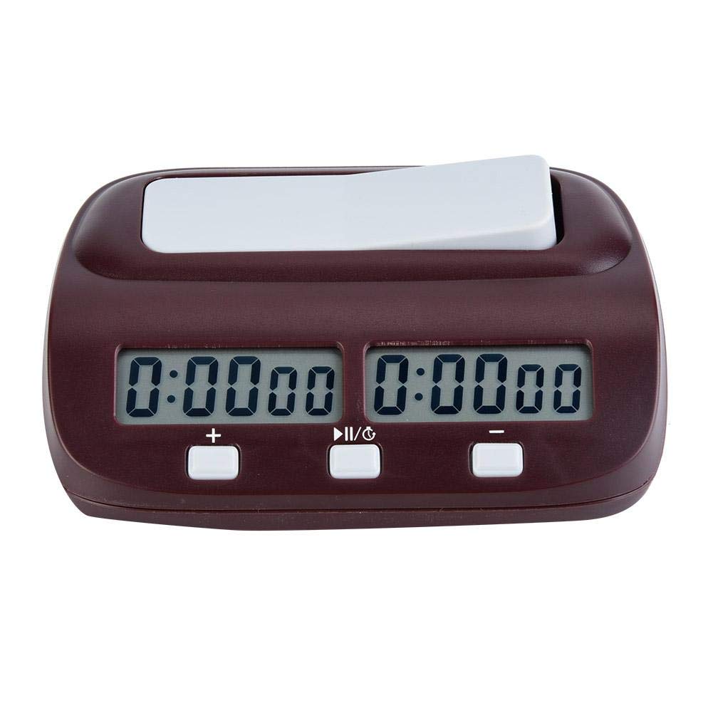 BNineteenteam Digital Chess Clock with Alarm - Professional Chess Timer for Tournaments & Board Games | Perfect for Referees, Timing Matches & Pedometer Use | Ideal for Home, Club & Competitive Play