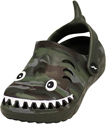 Green Camo Shark
