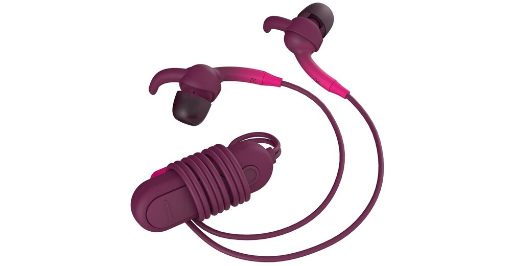 iFrogz Sound Hub Plugz Bluetooth Wireless Earbuds - Purple/Pink | Sweatproof, Noise Isolating for Gym, Running & Workouts