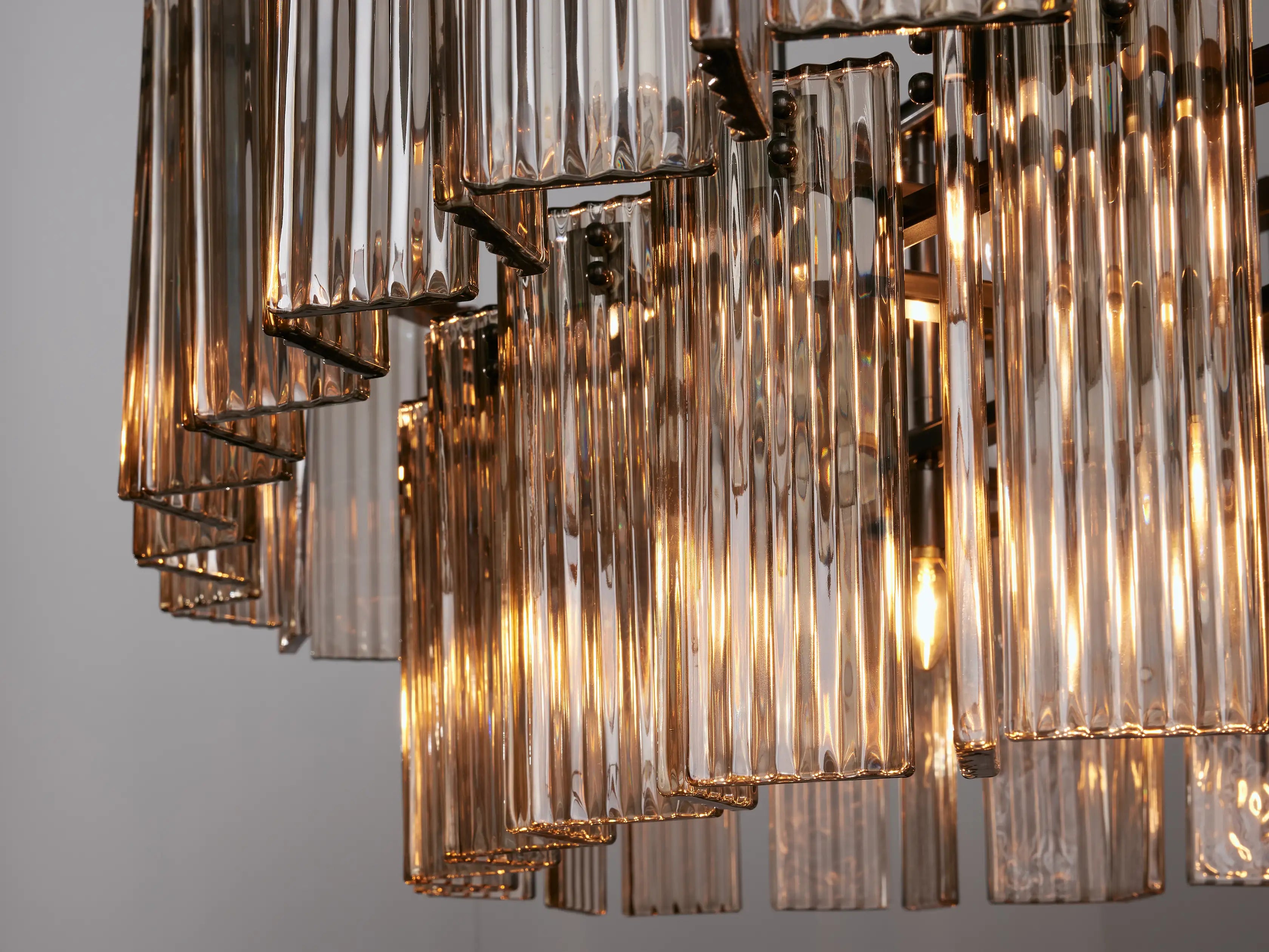 Delsie Oval Chandelier 51'' 63'' 72'' - Modern Crystal Ceiling Light Fixture for Dining Room, Living Room & Bedroom Lighting