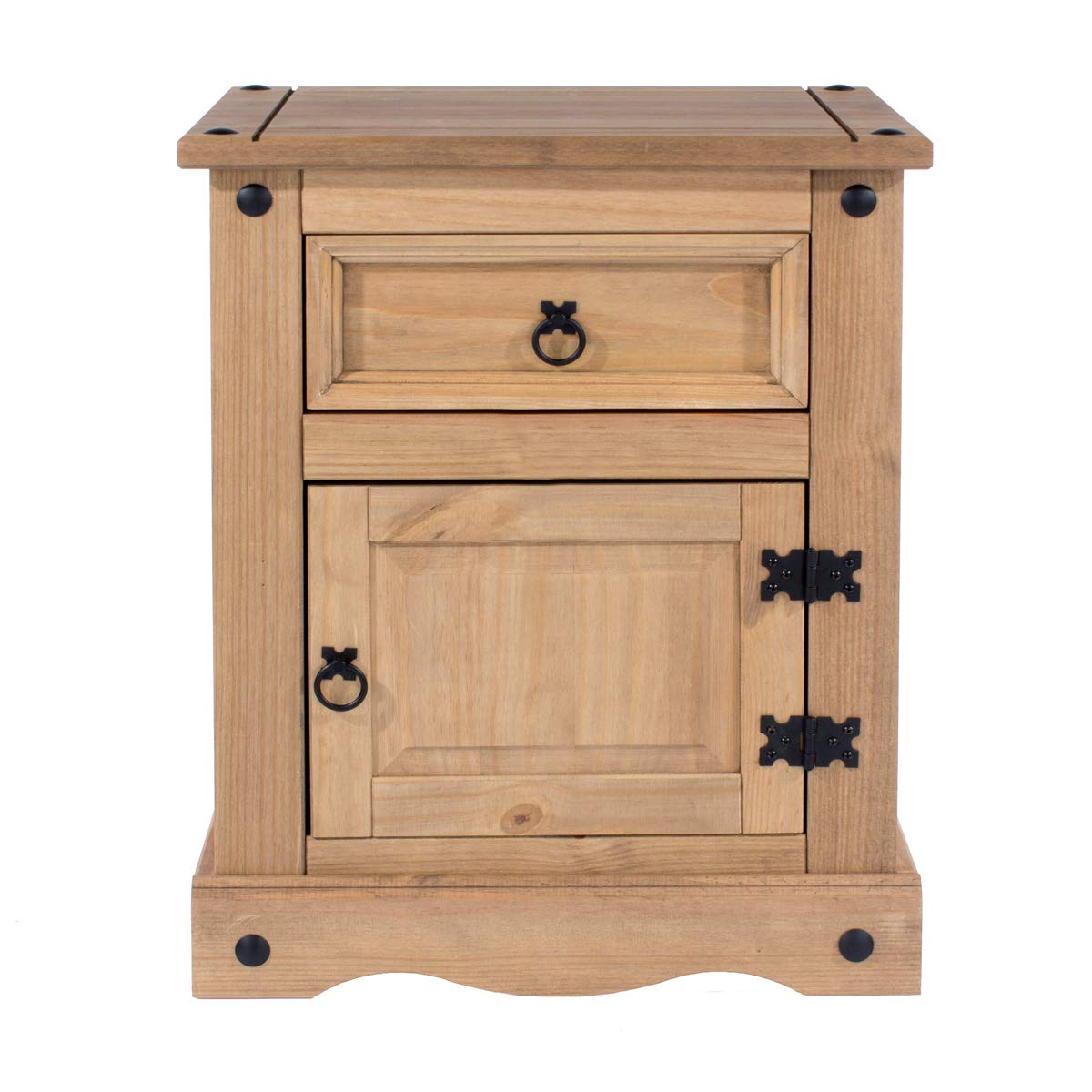 Modern Nightstands & Bedside Tables - Solid Wood End Tables for Bedroom & Living Room - Stylish Side Tables for Home Decor, Small Spaces & Apartment Essentials - Perfect for Reading Lamps, Alarm Clocks & Storage