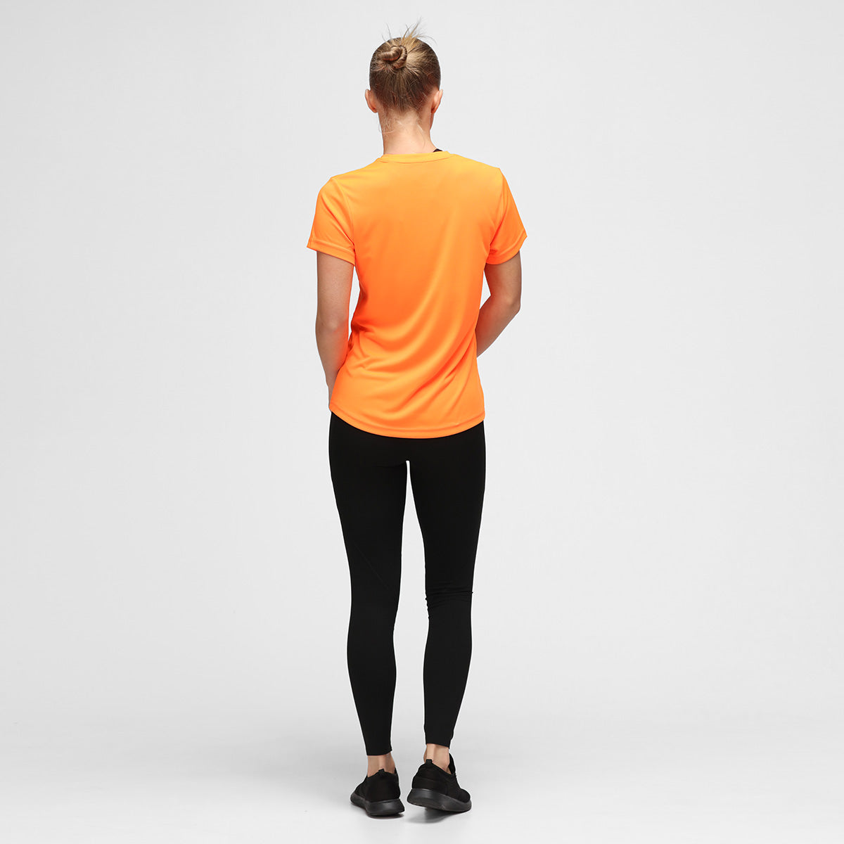 Orange Diamond Women's Performance T-Shirt - Breathable & Moisture-Wicking Activewear for Gym, Running & Yoga