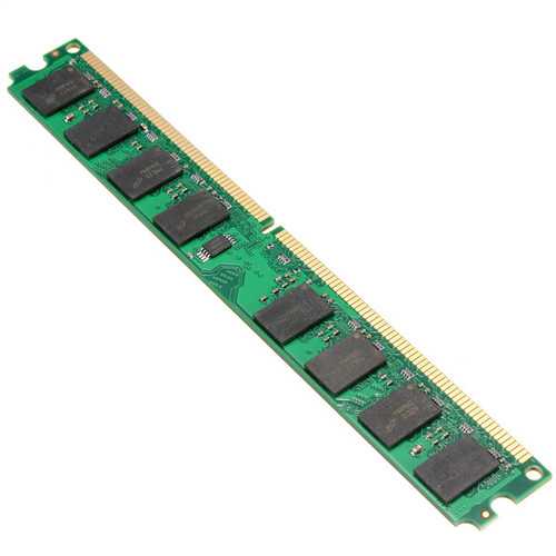 10PCS 2GB DDR2 800MHz PC2-6400 240-Pin DIMM Desktop RAM Memory - Compatible with AMD Motherboards for Gaming, Office & Server Upgrades