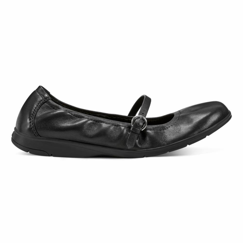 Earth Women's Korvino Black M - Stylish Comfortable Sandals for Summer Walking, Beach & Casual Outfits