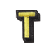 3D Alphabet Letter T Small - Decorative Wall Art for Kids Room, Nursery, Classroom & Home Decor - Perfect for DIY Crafts, Party Decorations & Learning Activities