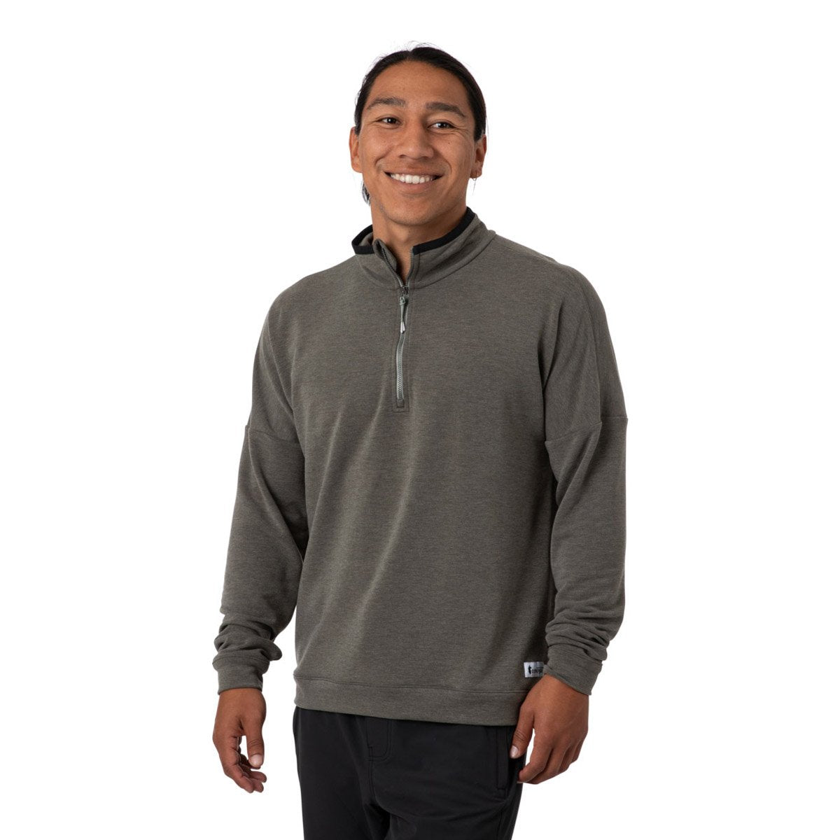 Men's Lozano 1/4 Zip Fleece Pullover - Lightweight Warm Quarter Zip Sweatshirt for Outdoor Activities & Casual Wear
