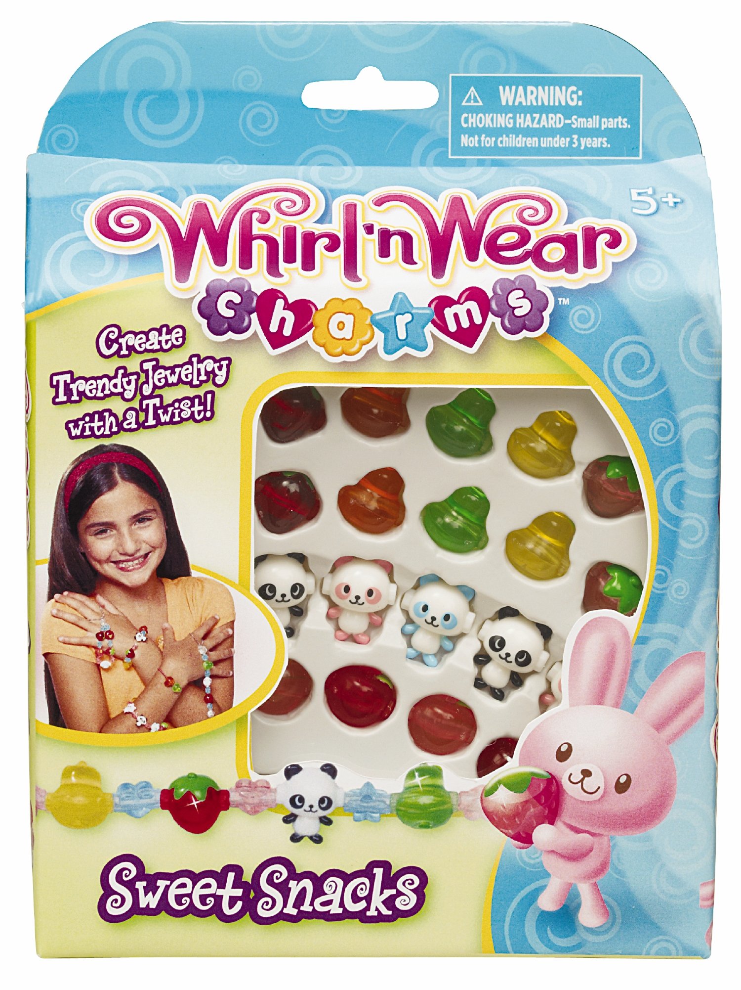 Whirl 'n Wear Sweet Snacks - Portable Candy Dispenser for Kids & Adults - Perfect for Parties, Halloween, and On-the-Go Treats