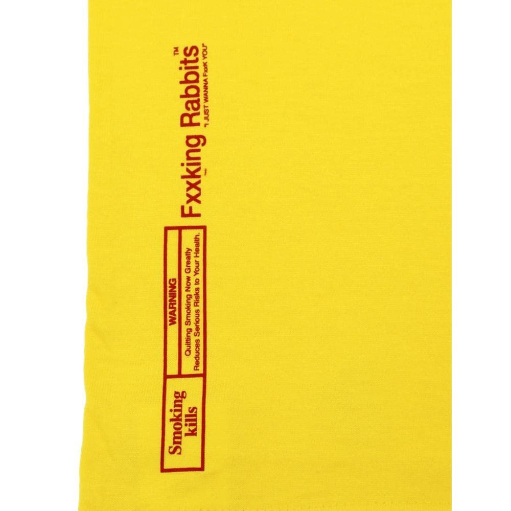 FR2 THE SMOKING WOMAN Graphic T-Shirt - Yellow Cotton Tee for Streetwear & Casual Outfits | Trendy Unisex Top for Urban Fashion & Daily Wear