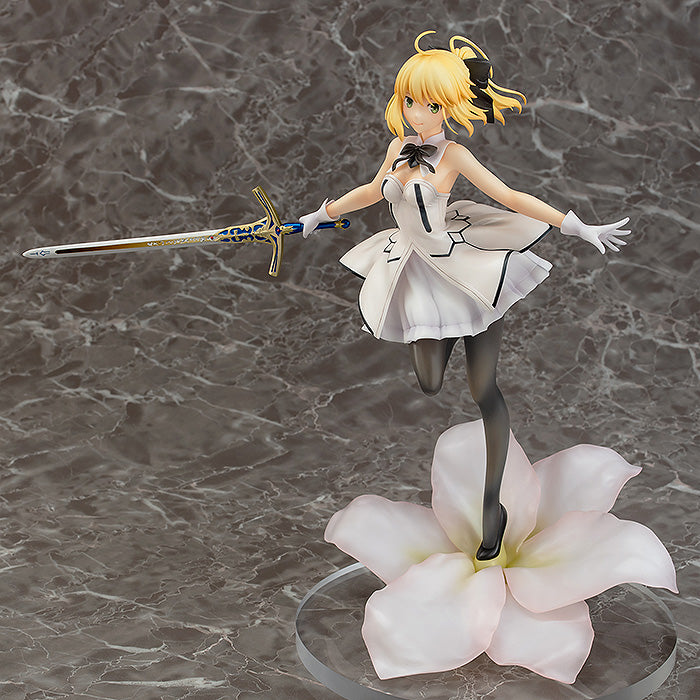 Fate Grand Order Saber Lily Altria Pendragon 1/7 Scale Figure - Aquamarine Collectible Anime Statue for Display & Gaming Room Decor