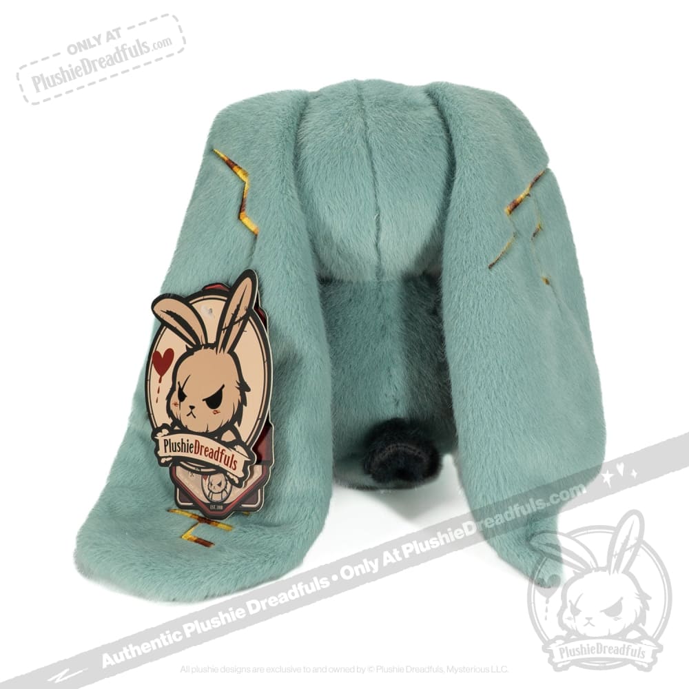 Plushie Dreadfuls Complex PTSD (CPTSD) Rabbit Stuffed Animal - Soft Comfort Toy for Anxiety Relief, Therapy Support & Emotional Healing - Perfect for PTSD Survivors, Mental Health Awareness & Cuddling