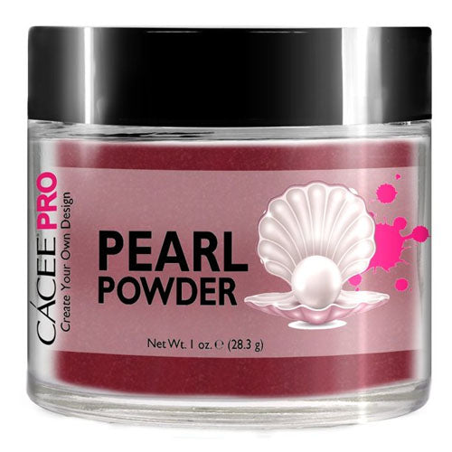 Cacee Pearl Powder Nail Art - #19 Cinnamon Brown Nail Dip Powder for Manicure | Perfect for DIY Nails, Salon Professionals & Special Occasions