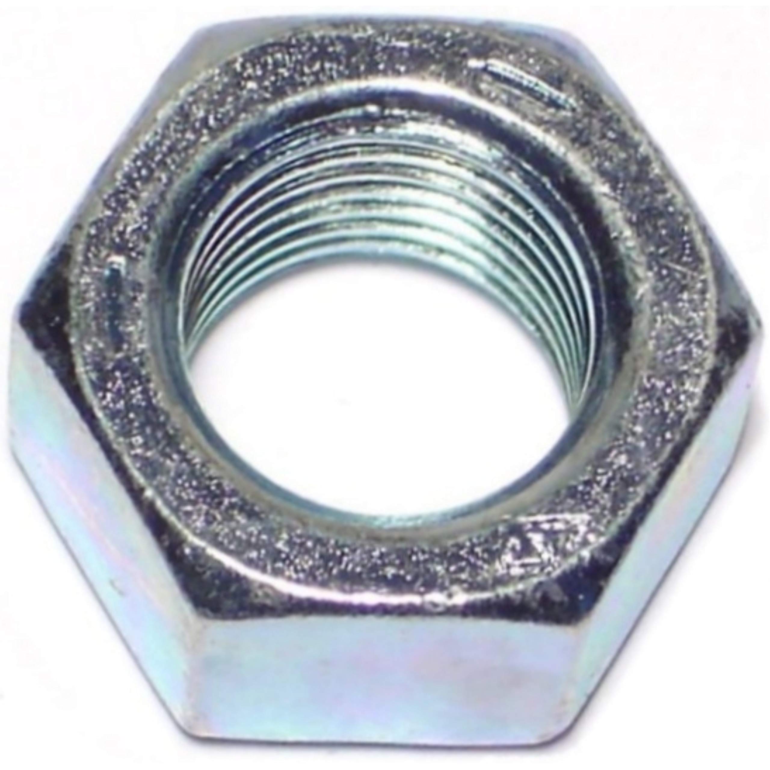 1/2-13 Coarse Hex Nuts - Pack of 15 - Heavy Duty Zinc Plated Steel Hardware for Construction, Machinery & Automotive Repair