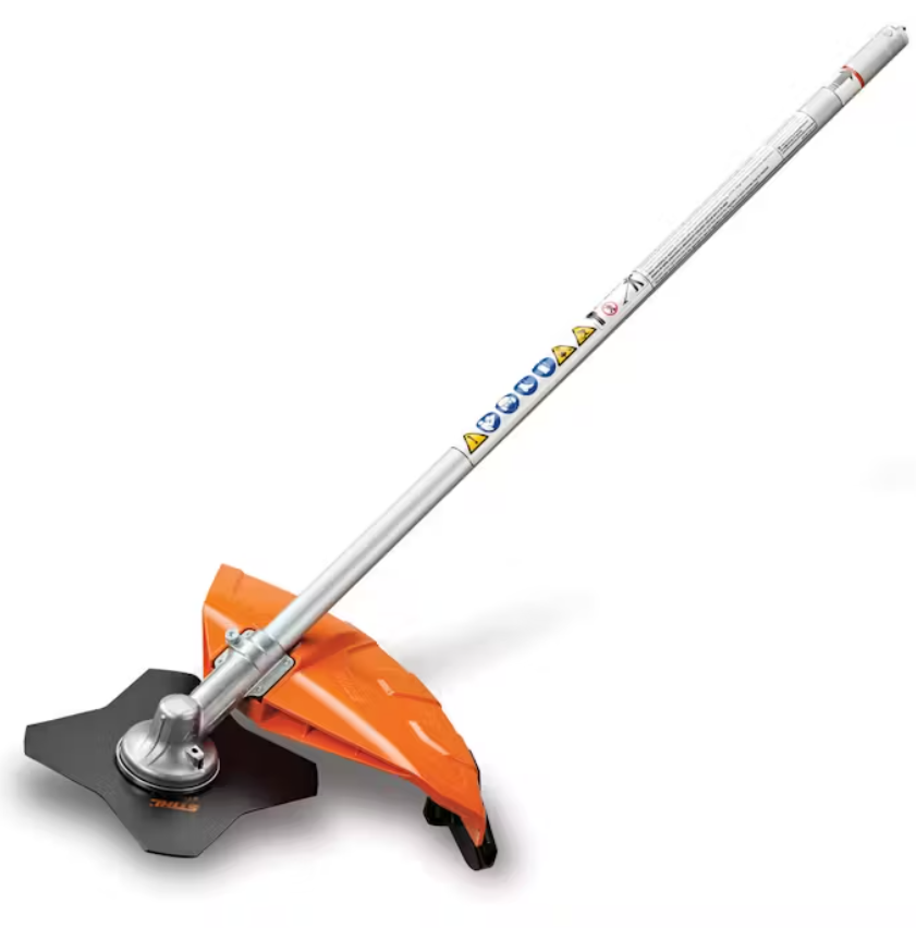 STIHL FS KM Metal Brushcutter Blade - Professional Weed Trimmer Replacement Part for Landscaping & Yard Maintenance