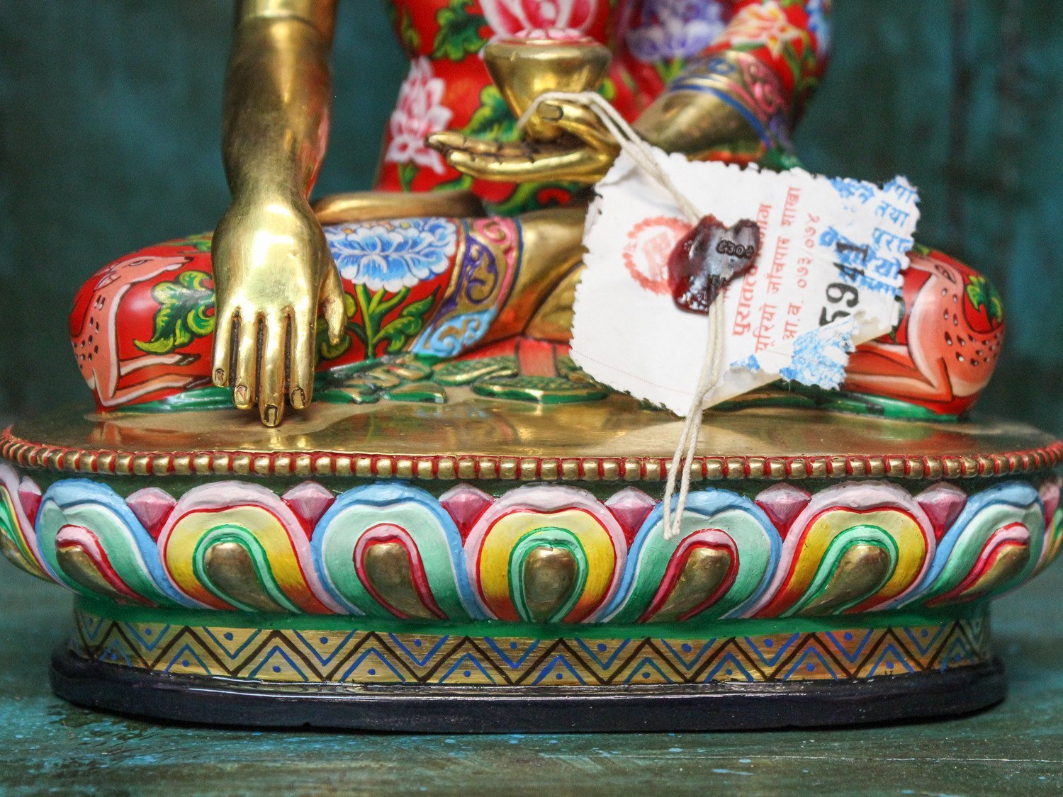 9 Inch Shakyamuni Buddha Statue - Handcrafted Meditation & Home Decor for Yoga, Zen Garden, and Spiritual Altar