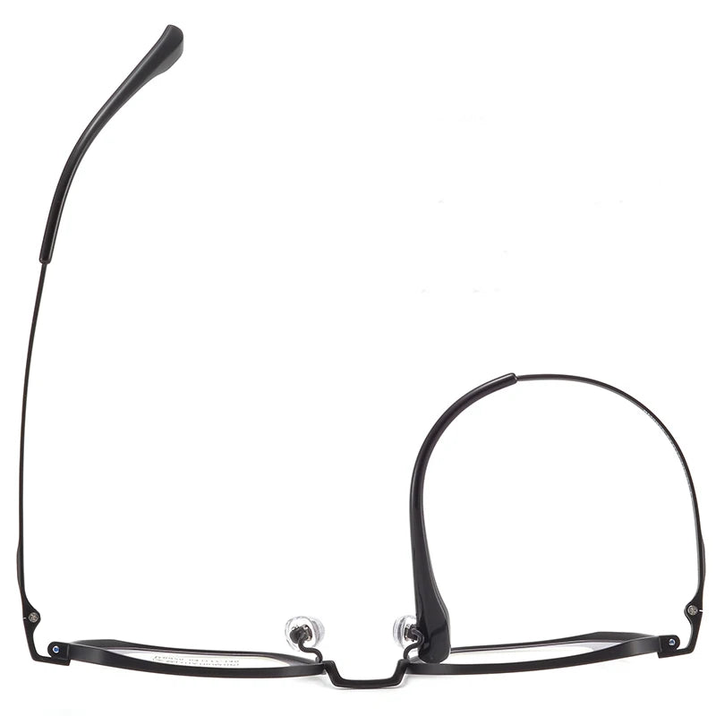 Bclear Unisex Full Rim Small Polygon Square Titanium Eyeglasses Frame - Lightweight & Durable My6529 for Work, Reading & Fashion Accessories