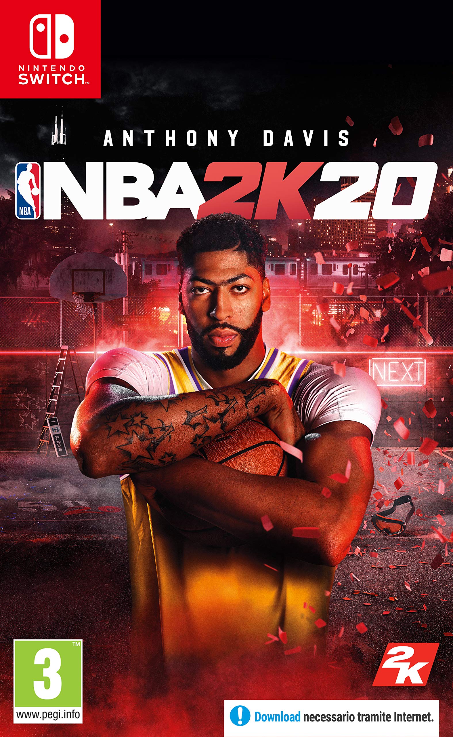 NBA 2K20 Standard Edition for Nintendo Switch - Basketball Video Game for Sports Fans & Gamers - Play at Home or On-the-Go