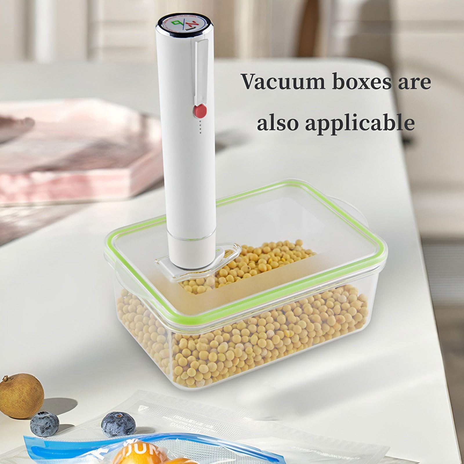 **Food Saver Vacuum Sealer Machine - Compact Cordless Handheld Kitchen Gadget for Fresh Food Preservation with 10 BPA-Free Vacuum Sealer Bags | Perfect for Meal Prep, Sous Vide, and Long-Term Food Storage**