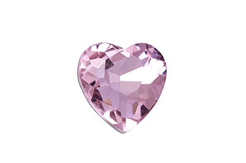 6pcs Embellishment Rhinestone, Pink Heart Foil Back Crystal 18x18mm (2 Pack Bundle) - DIY Nail Art, Jewelry Making, Scrapbooking & Craft Supplies - Save $1
