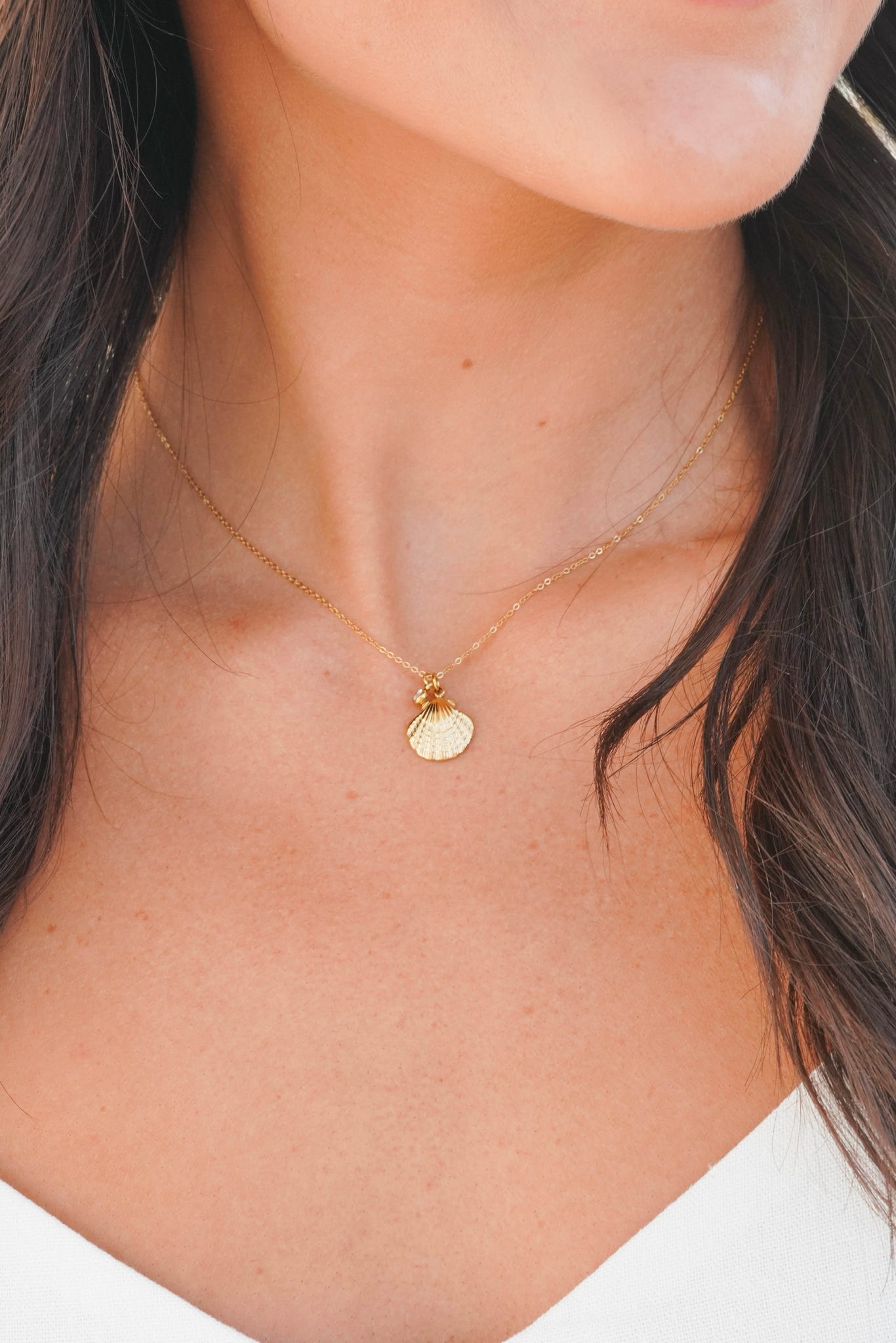 By The Sea Necklace - Elegant Ocean-Inspired Jewelry for Women | Perfect for Beach Vacations, Weddings & Everyday Wear