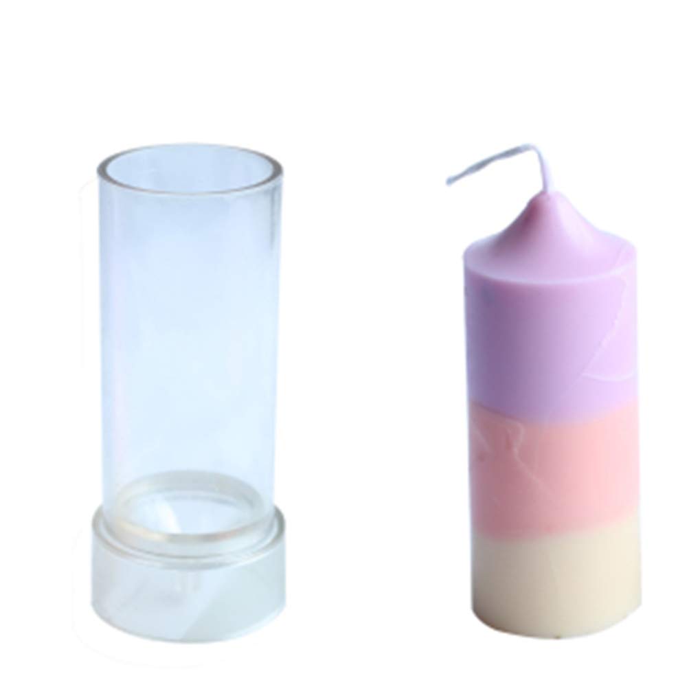 EXCEART 1pc Acrylic Wax Melt Mold & Silicone Candle Making Kit - Sphere, Taper, Hand Shaped DIY Candle Molds for Home Decor, Wedding, Birthday Party, Aromatherapy Gifts