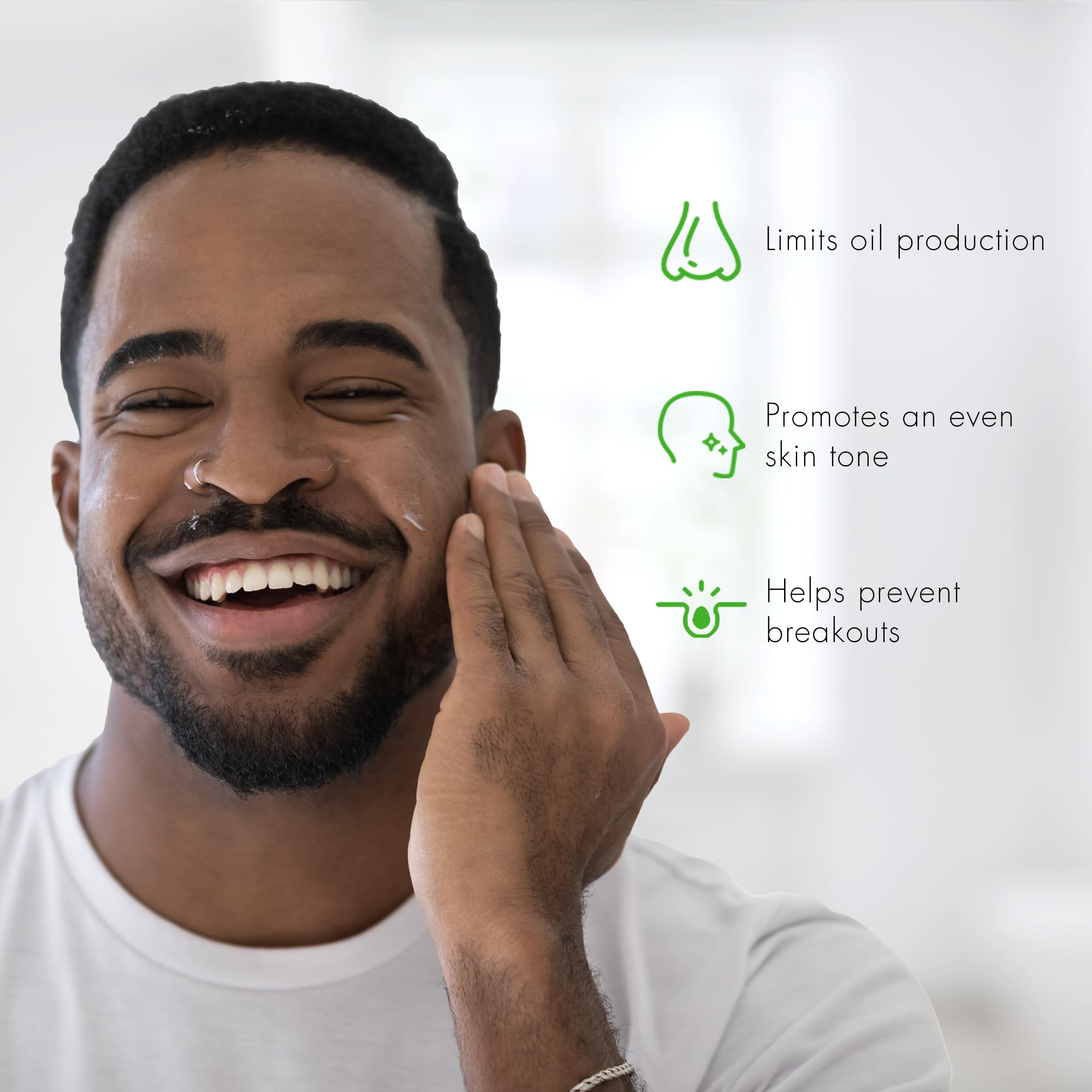 Tiege Hanley Acne Treatment Cream for Face - 0.85 Oz Salicylic Acid Spot Treatment to Reduce Acne Scars & Pimples | Daily Moisturizer for Men | Overnight Pimple Cream for Clear Skin | Perfect for Daily Skincare Routine & Travel