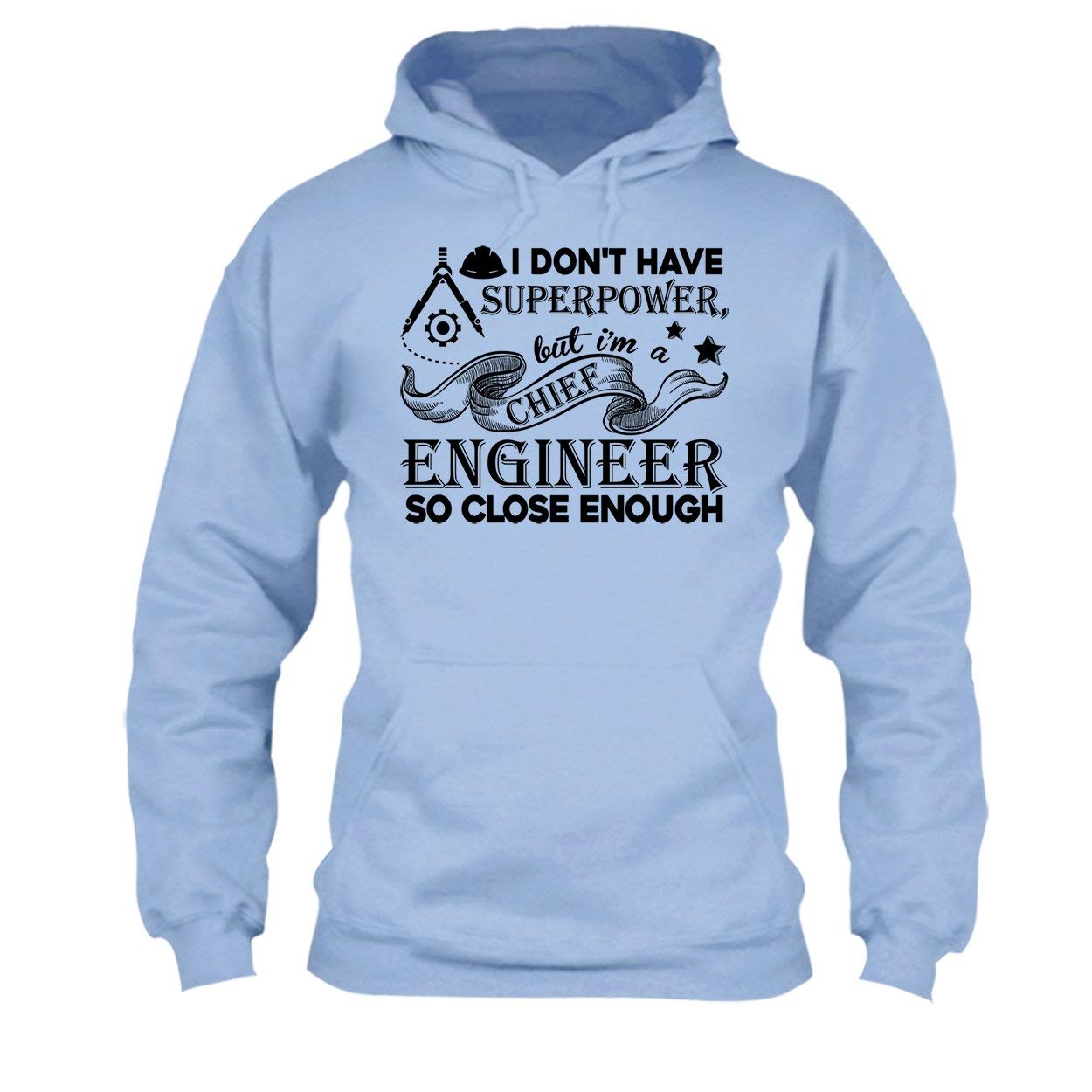TeeTomato Funny 'I'm A Chief Engineer' T-Shirt for Men & Women - Perfect for Engineers, Tech Enthusiasts & Gifts