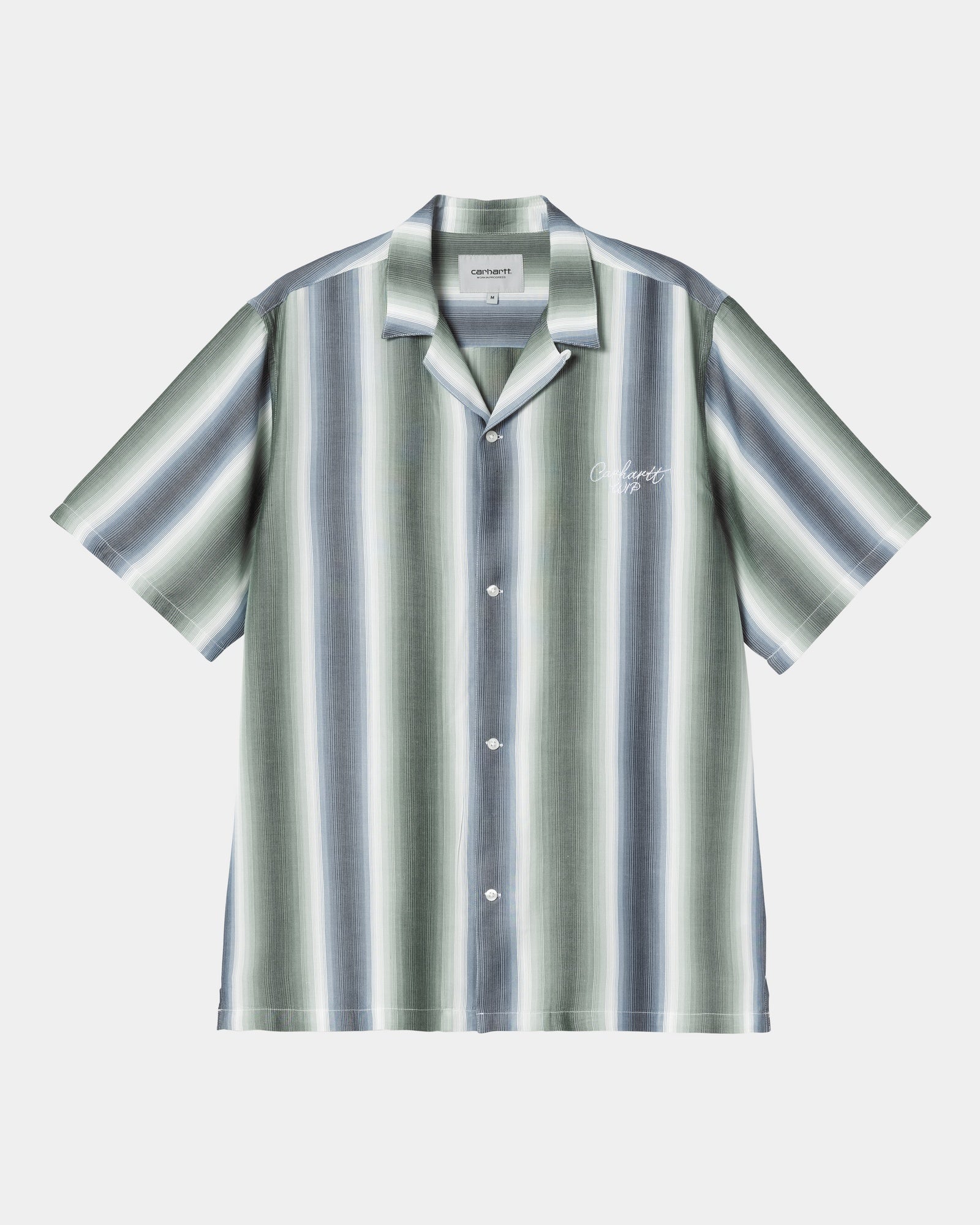 Dashner Stripe Shirt for Men | Casual Button Down Shirt in Park Green & White | Perfect for Office, Date Night & Weekend Outings