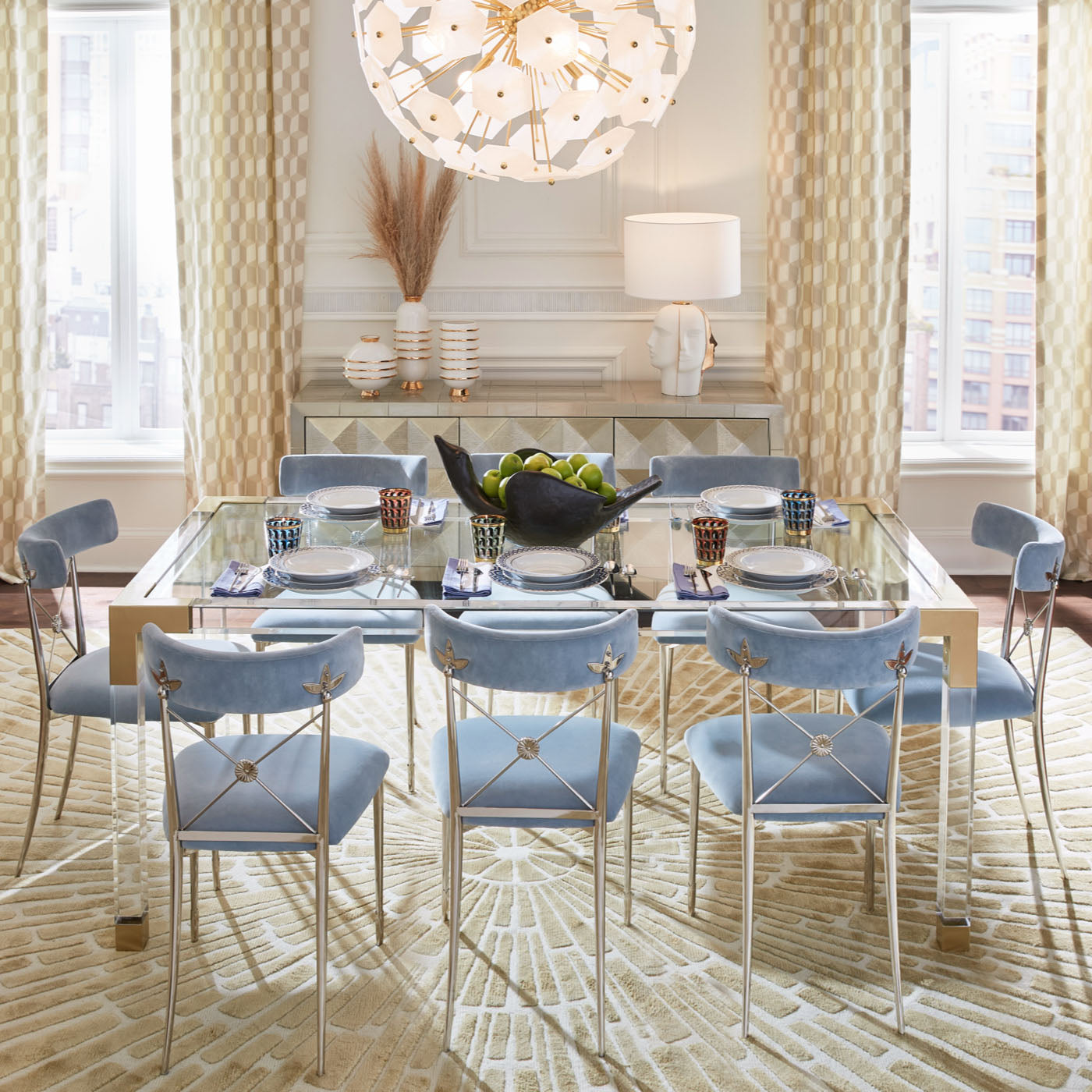 Premium Newport 5-Piece Dinner Set - Elegant Porcelain Tableware for Family Meals, Dinner Parties & Special Occasions