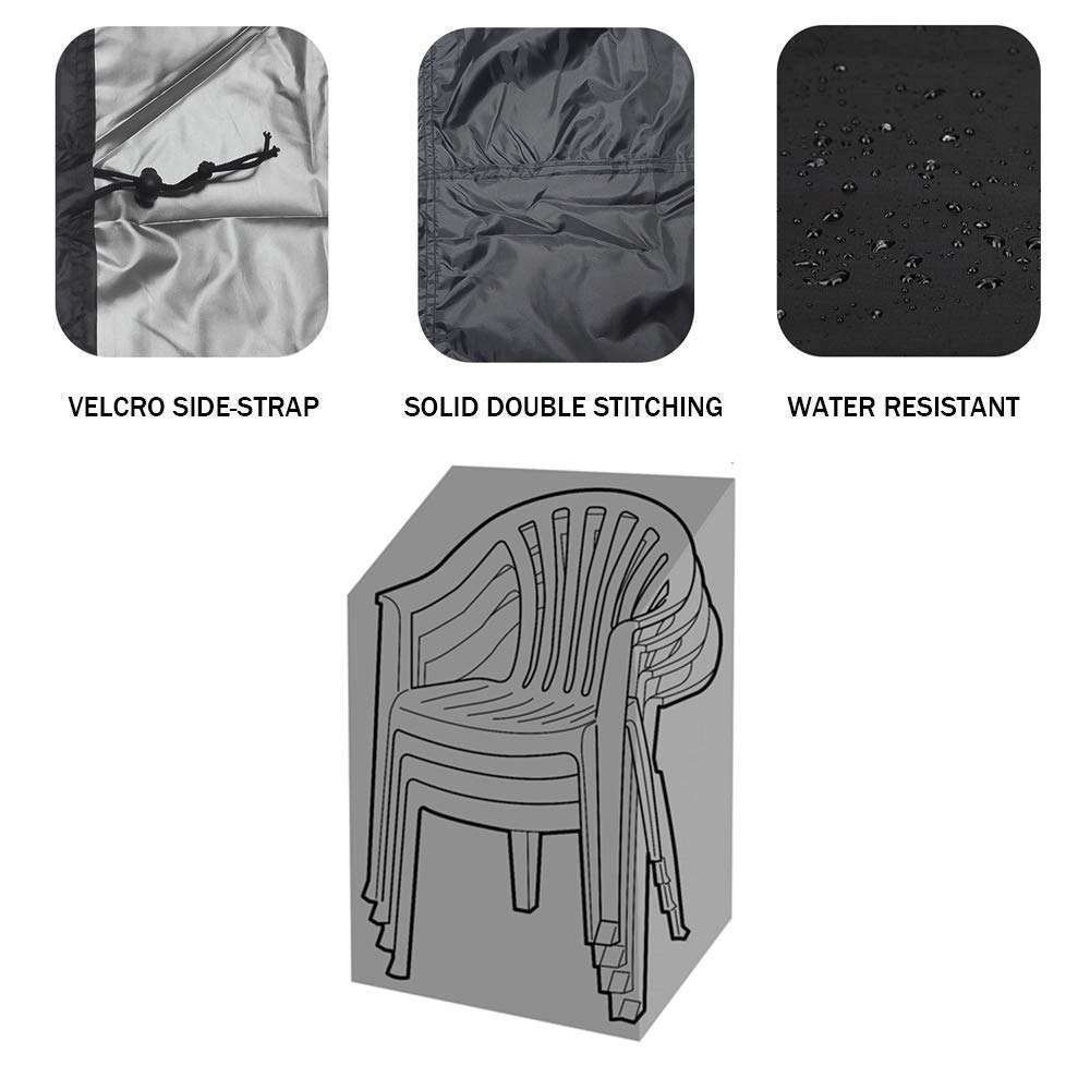 Waterproof Outdoor Patio Chair Covers - Reclining Garden & Bar Stool Covers (25